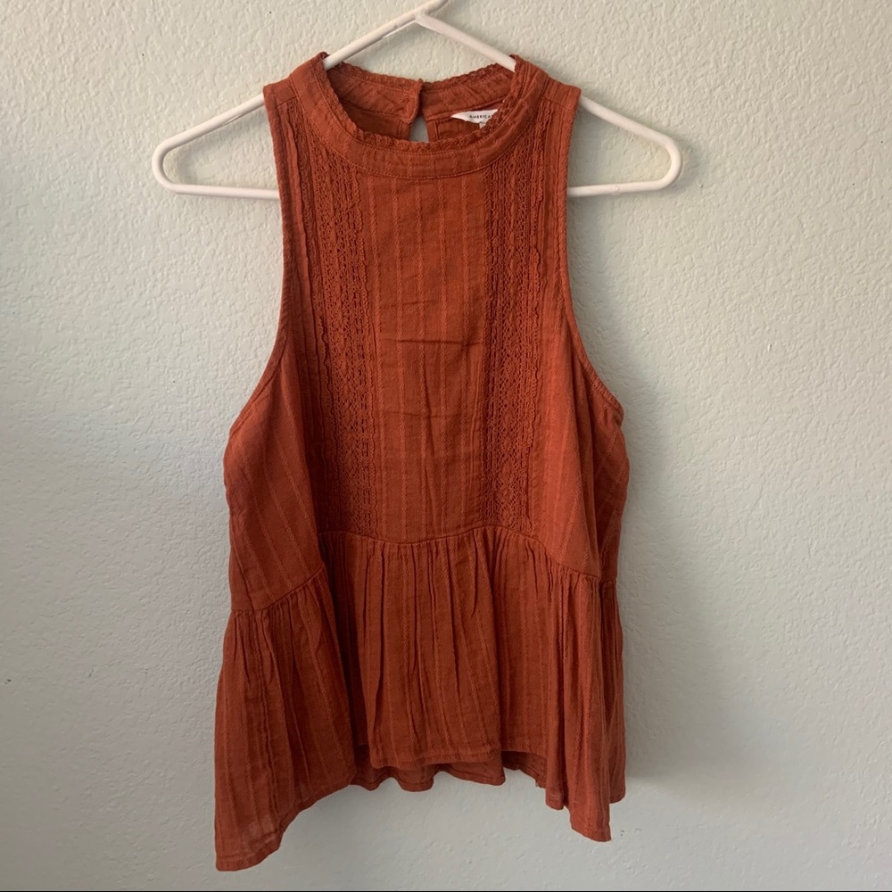 High Neck Babydoll Shirt